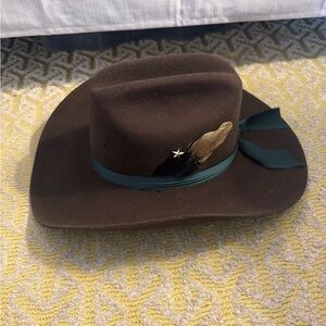 Master Hatters Texas Brown custom hat